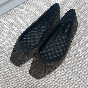 Veronica Beard Leopard Print Flats